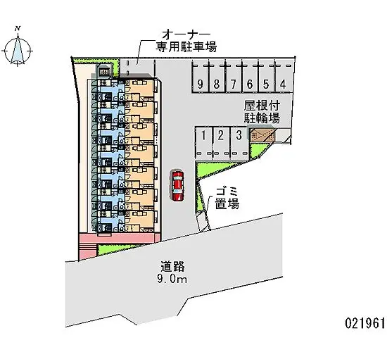 三島市安久 月極駐車場